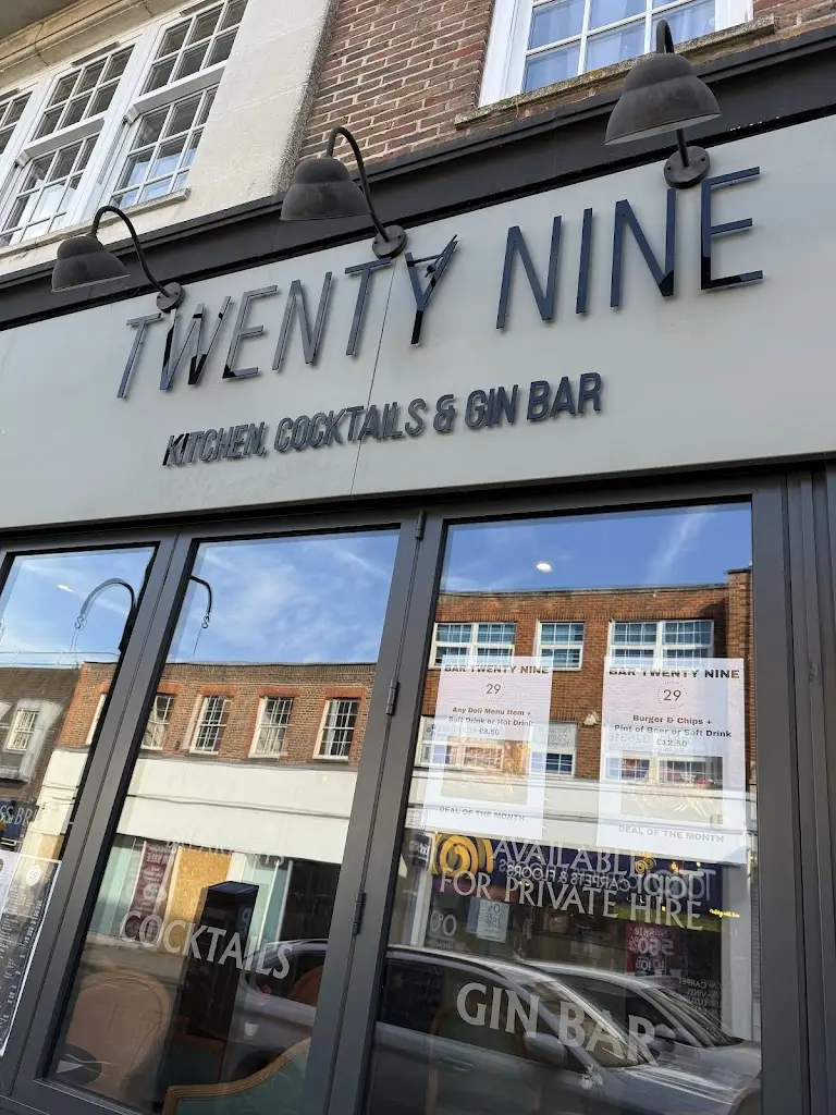 Twenty Nine restaurant in East Grinstead