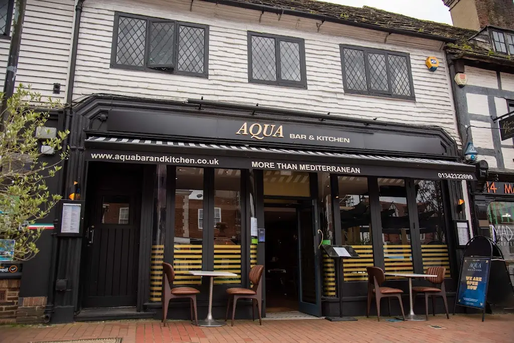 Aqua Bar & Kitchen restaurant in East Grinstead
