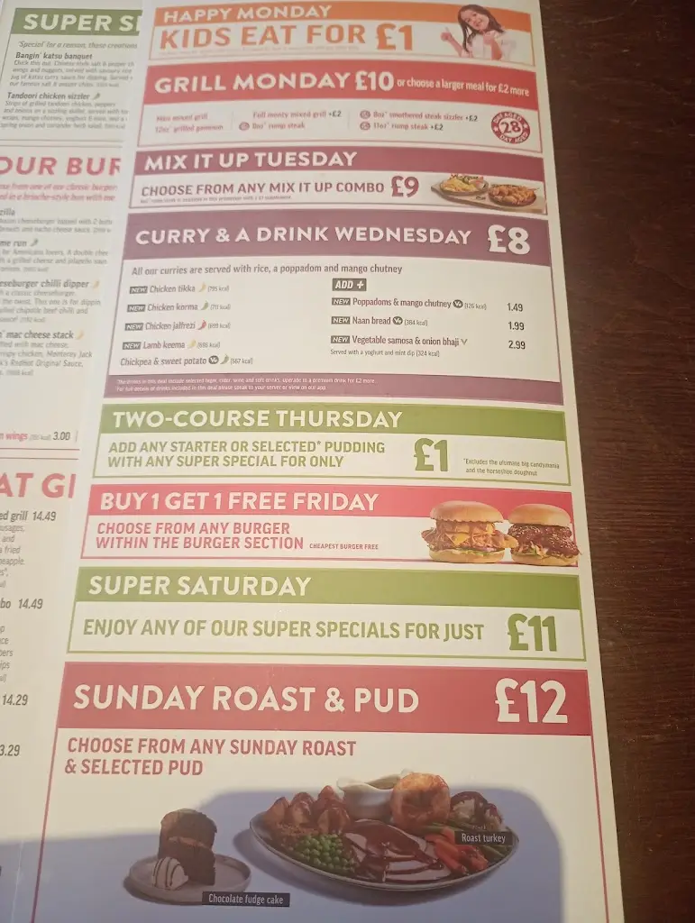 Menu_Highwayman_Dunstable_image_1