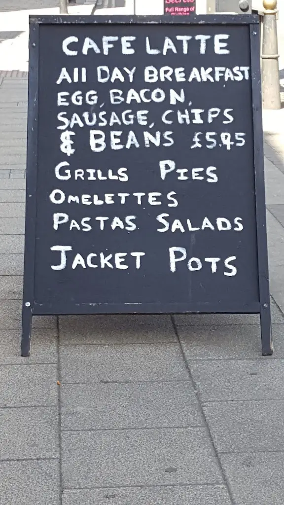 Menu_Cafe Latte._Dunstable_image_3