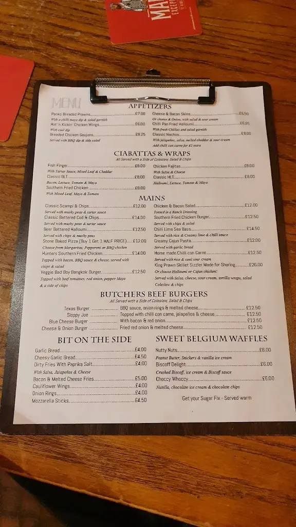 Menu_The White Swan Inn_Dunstable_image_2