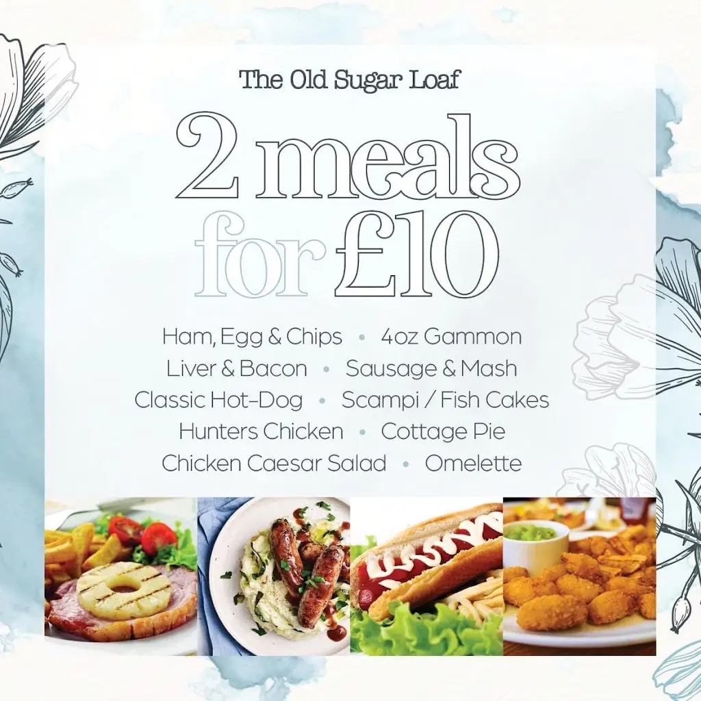Menu_The Old Sugar Loaf_Dunstable_image_2