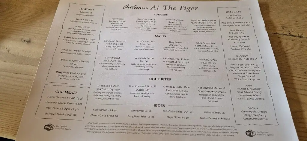 Menu_Tiger Inn_East Dean_image_2