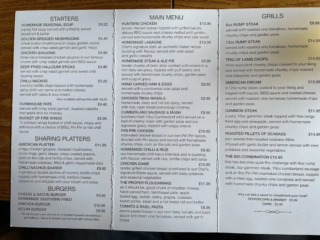 Menu_Harrow Inn_Ashton in Makerfield_image_2