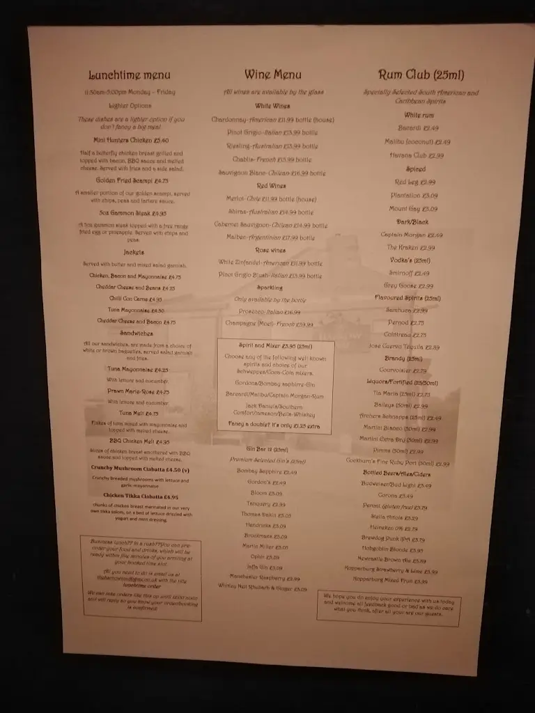 Menu_Harrow Inn_Ashton in Makerfield_image_4