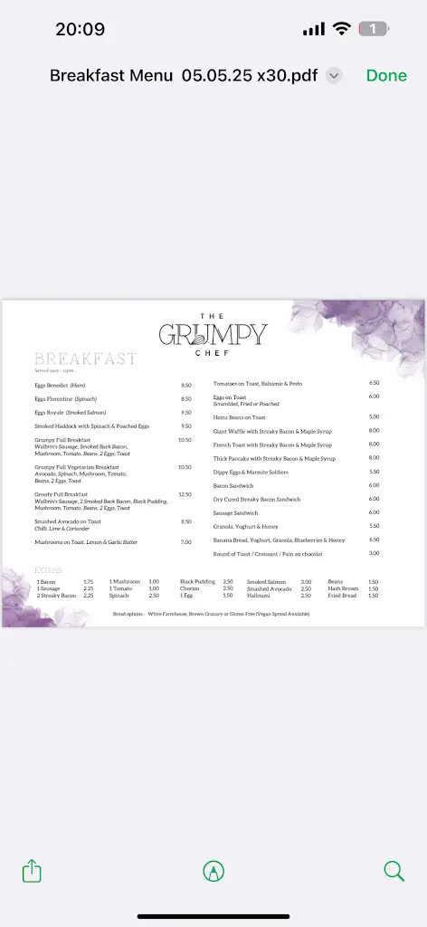 Menu_The Grumpy Chef_East Dean_image_3