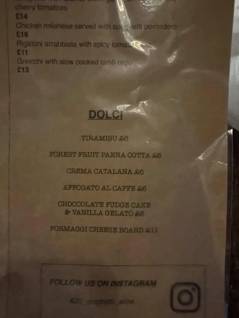 Menu_Cicchetti & Wine_Earlsfield_immagine_3