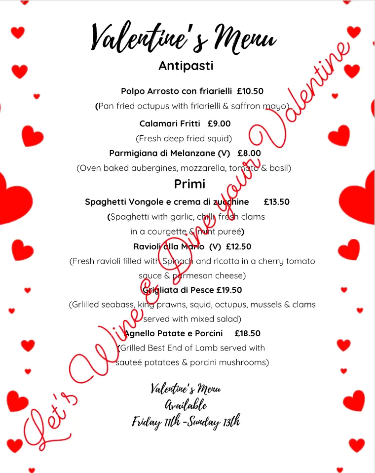 Menu_La Pernella_Earlsfield_image_1