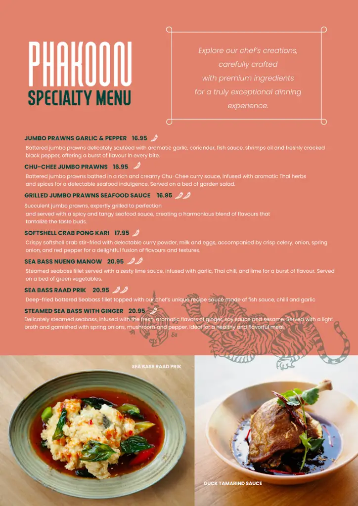 Menu_Phakoon Thai Kitchen - Earlsfield_Earlsfield_immagine_1