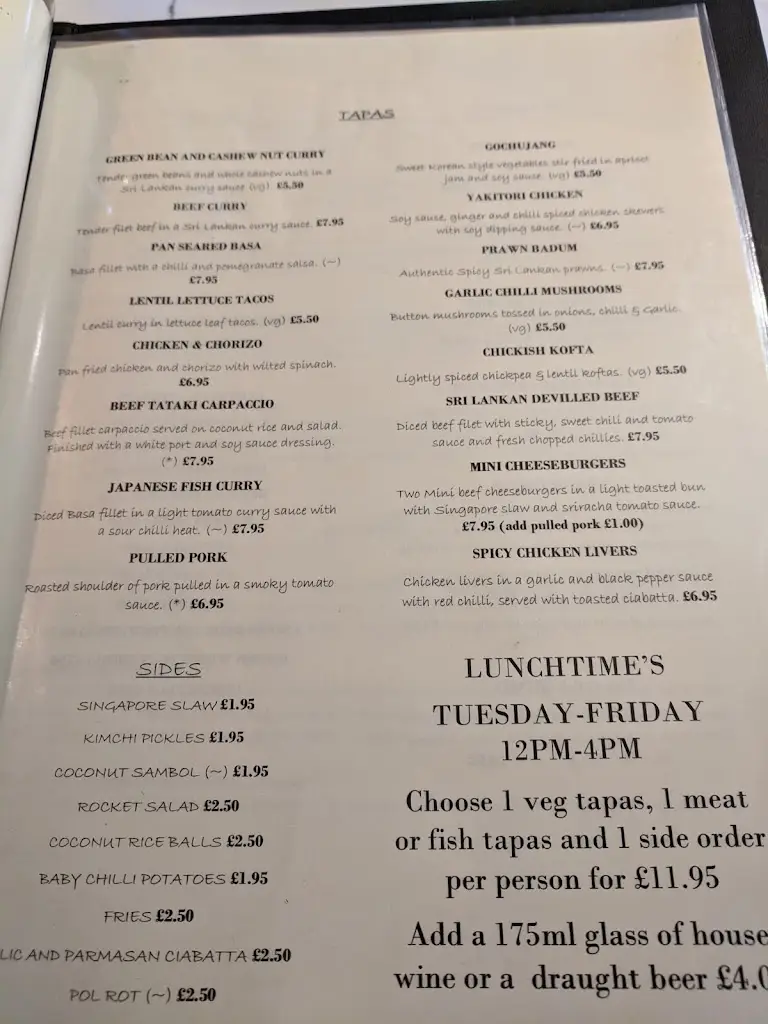 Menu_Brooks Sri Lankan Tapas_Addingham_image_1