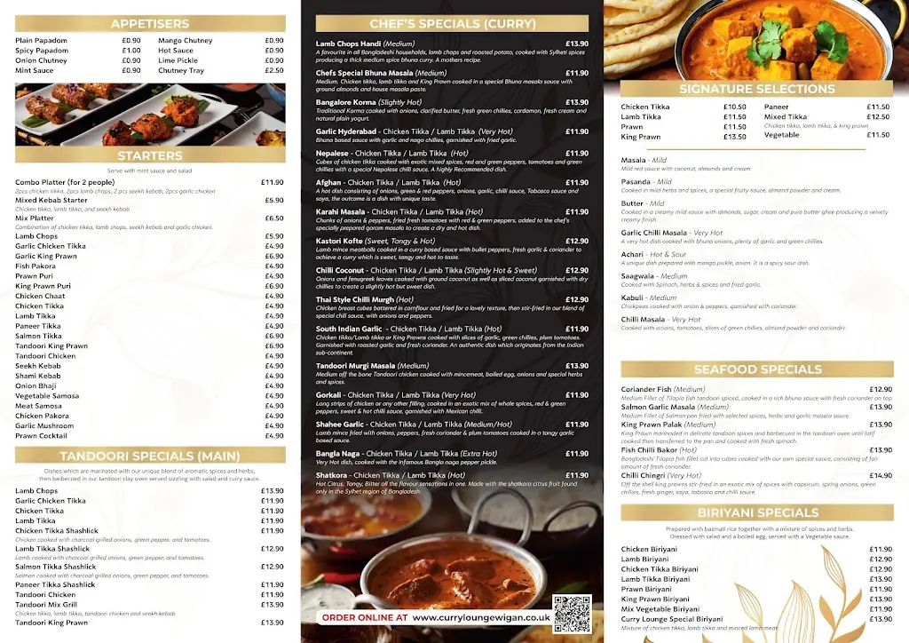 Menu_Curry Lounge_Ashton in Makerfield_image_2