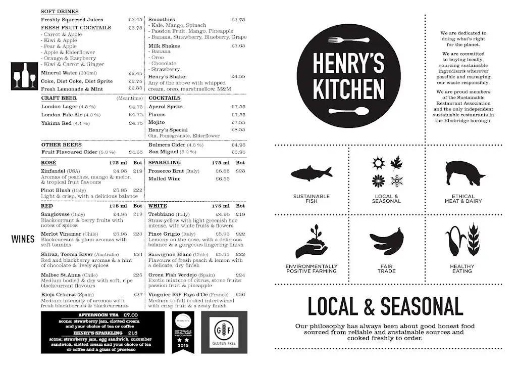 Menu_Henry's Kitchen_East Molesey_image_4