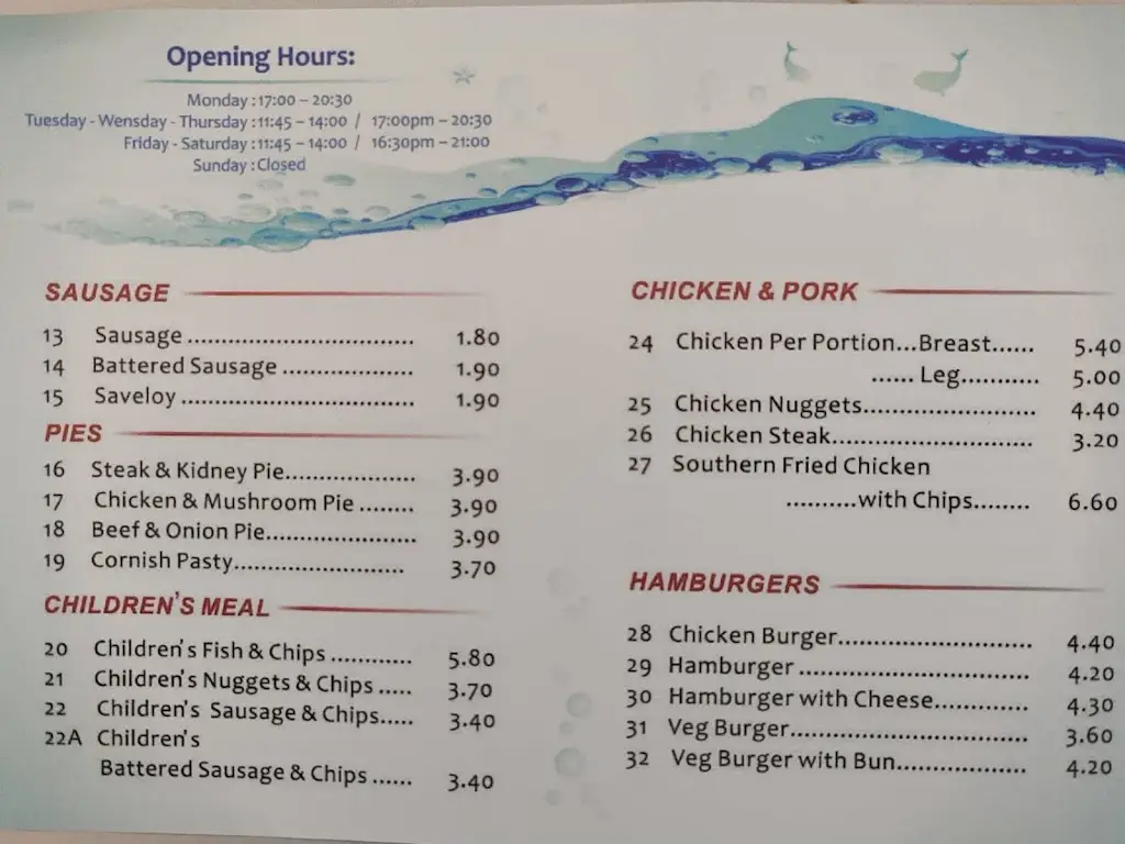 Menu_Pound Fish Bar_East Peckham_image_2