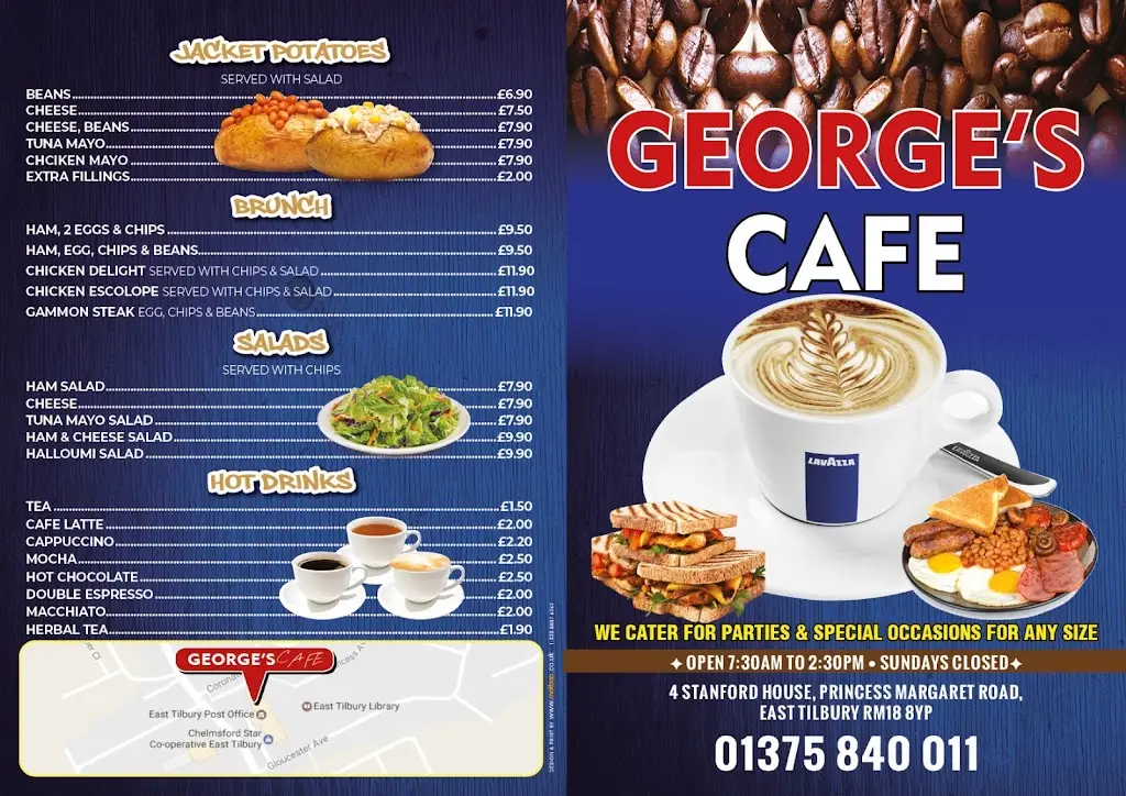 Menu_George's Fish Bar_East Tilbury_image_4