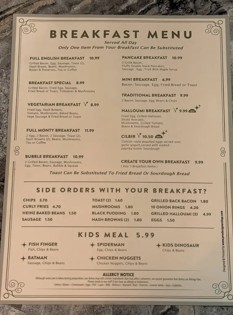 Menu_Hursley Cafe_Eastleigh_image_1