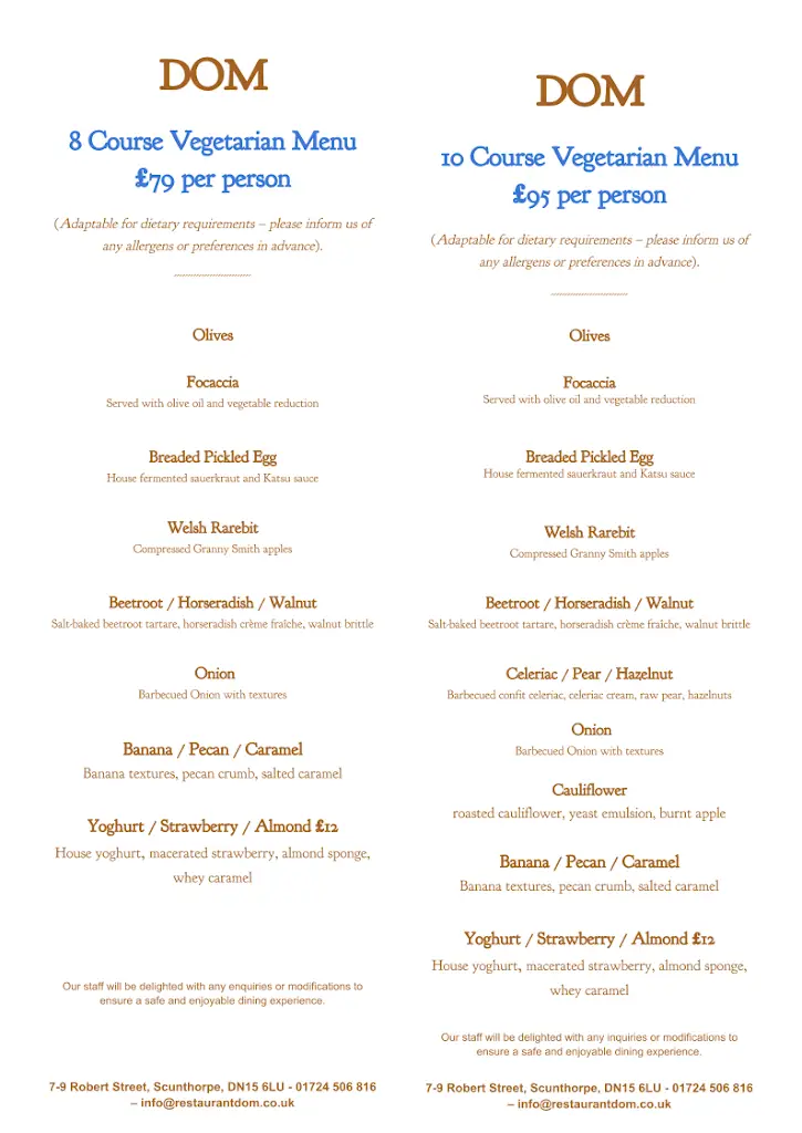 Menü_Restaurant DOM_Eastoft_Bild_3