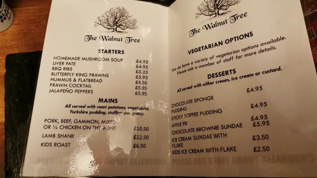 Menu_The Walnut Tree_Eastchurch_image_2