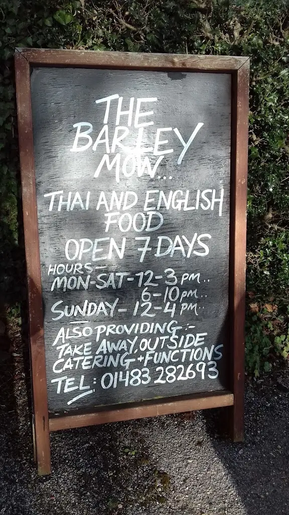 Menu_Barley Mow_East Horsley_image_2