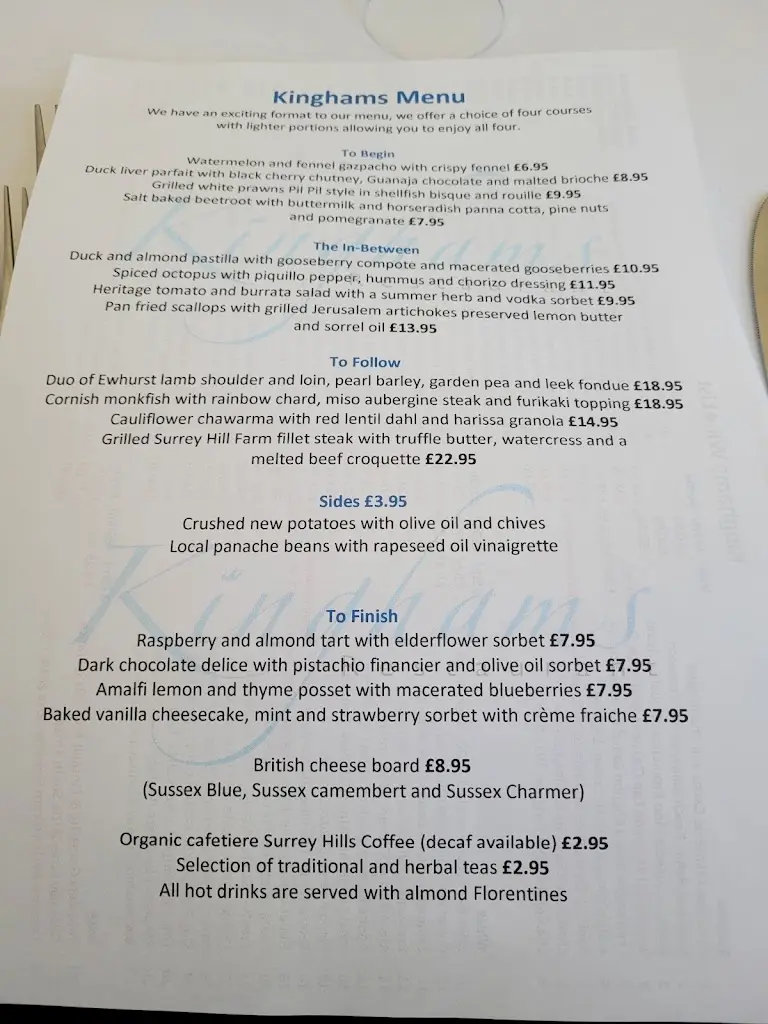Menu_Kinghams Restaurant_East Horsley_image_3