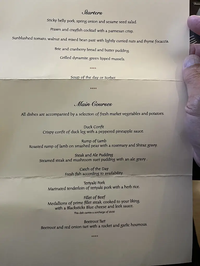 Menu_Olliver's Restaurant_East Sussex_immagine_1