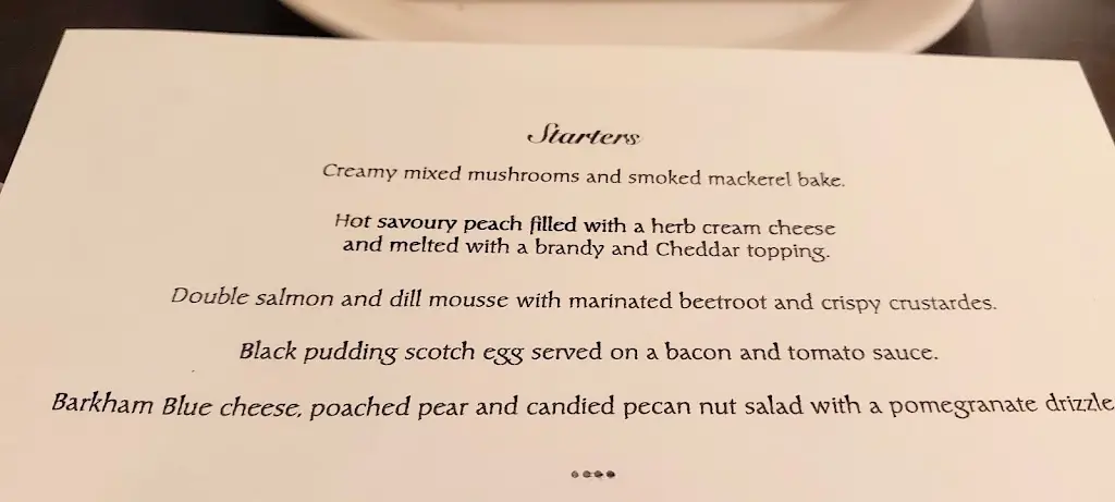 Menu_Olliver's Restaurant_East Sussex_immagine_4