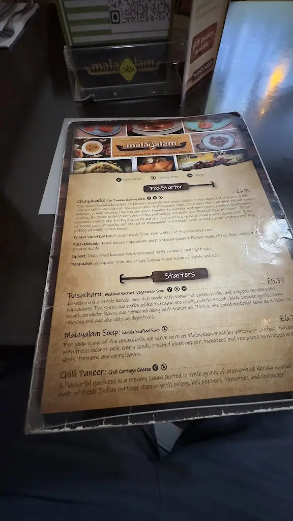 Menu_Malayalam Mother's Cuisine Kerala_East Sussex_image_4