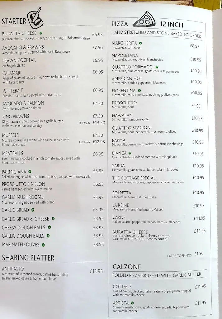 Menu_The Cottage Restaurant_East Sussex_image_1