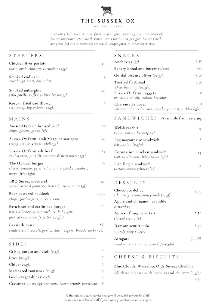 Menu_Sussex Ox_East Sussex_image_2