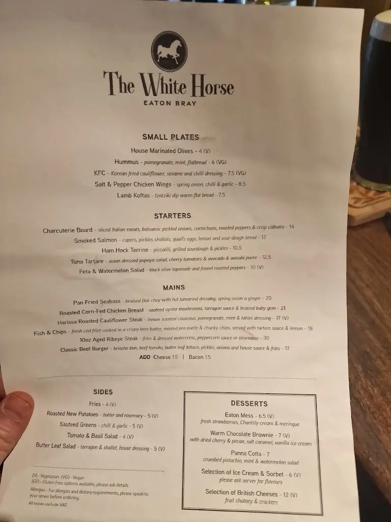 Menu_White Horse_Eaton Bray_image_4