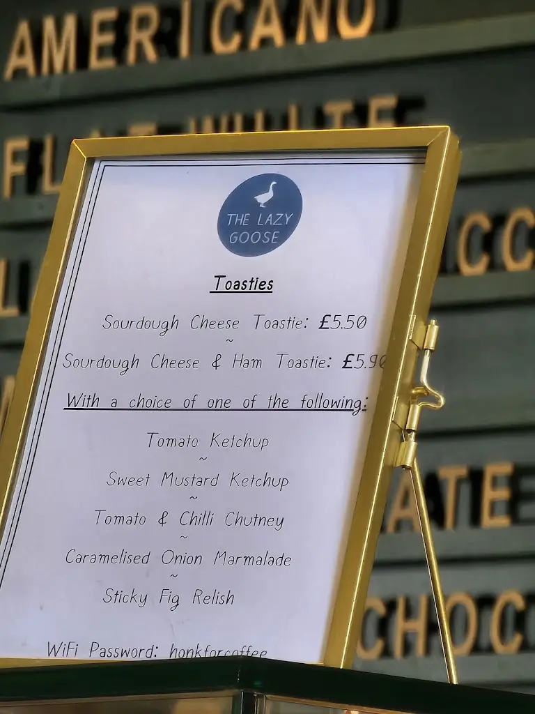 Menu_The Lazy Goose - Coffee House & Bedrooms_Eastington_image_2