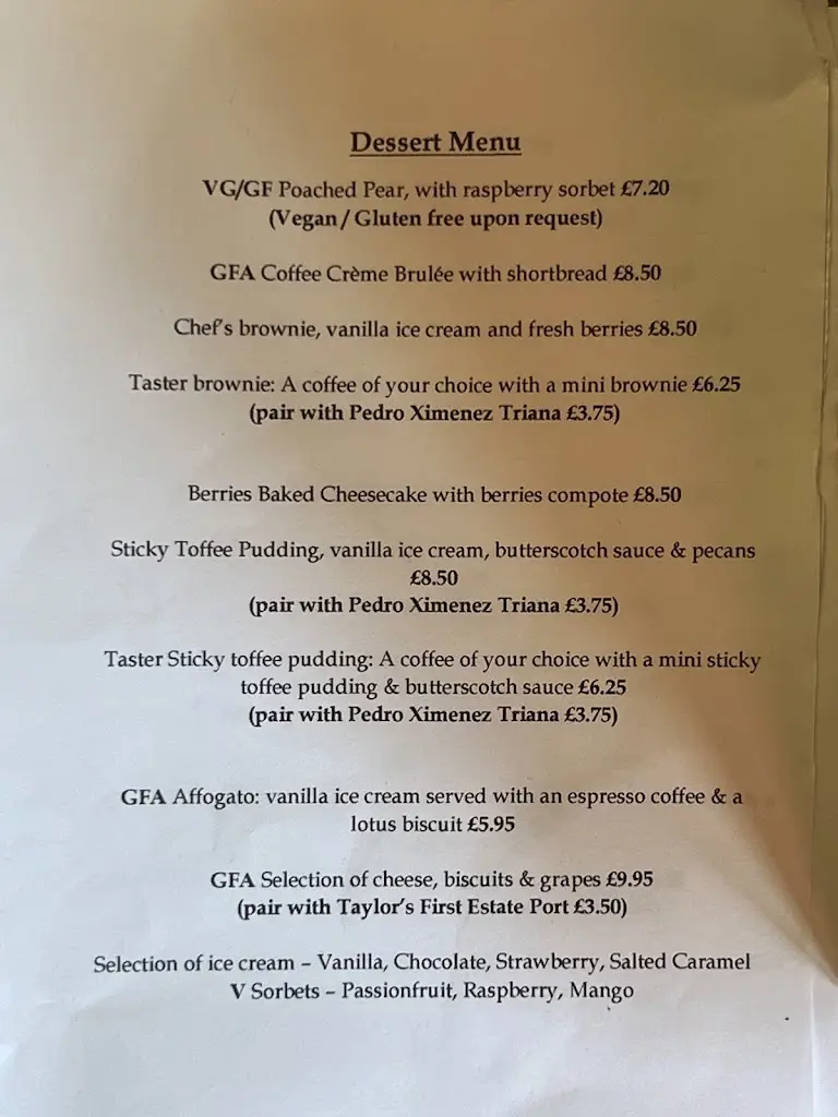 Menu_The Old Fleece_Eastington_immagine_1