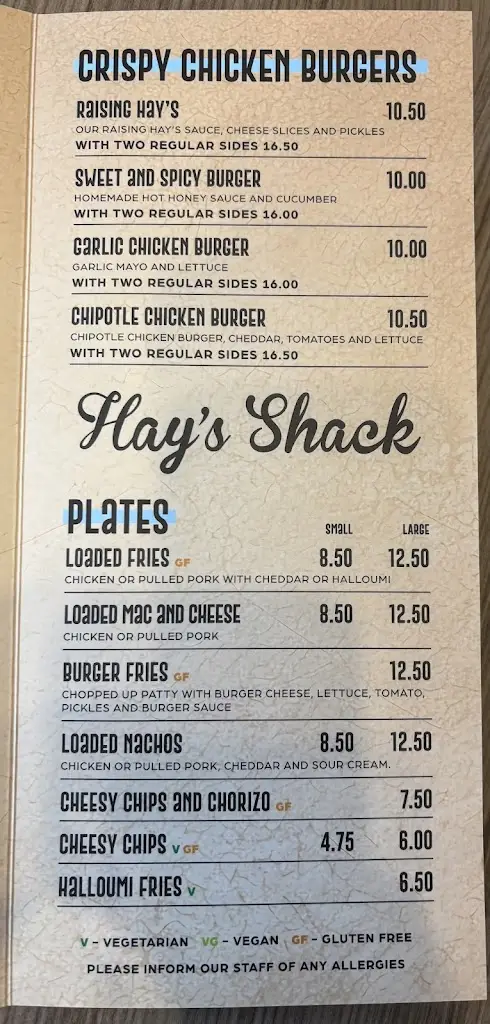 Menu_Hay's Shack_Eastry_image_3
