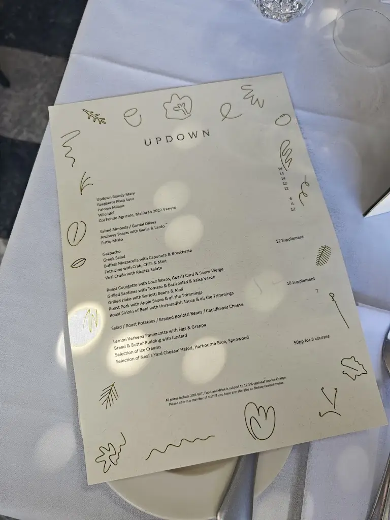 Menu_Updown | Hotel & Restaurant_Eastry_image_2