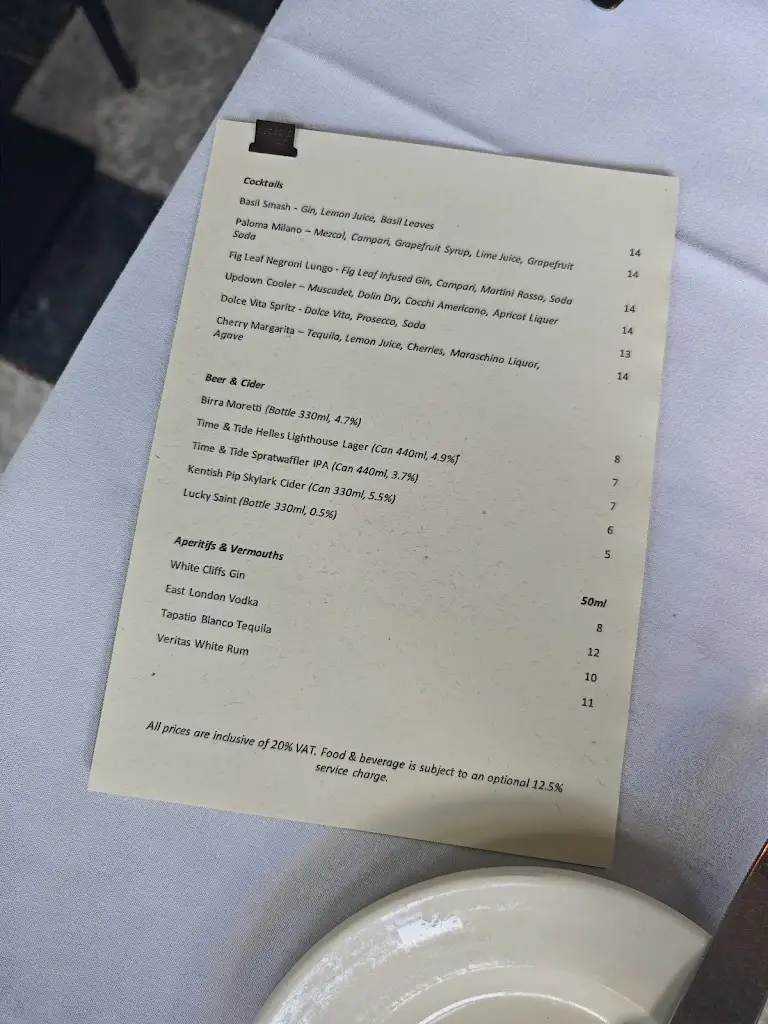 Menu_Updown | Hotel & Restaurant_Eastry_image_4