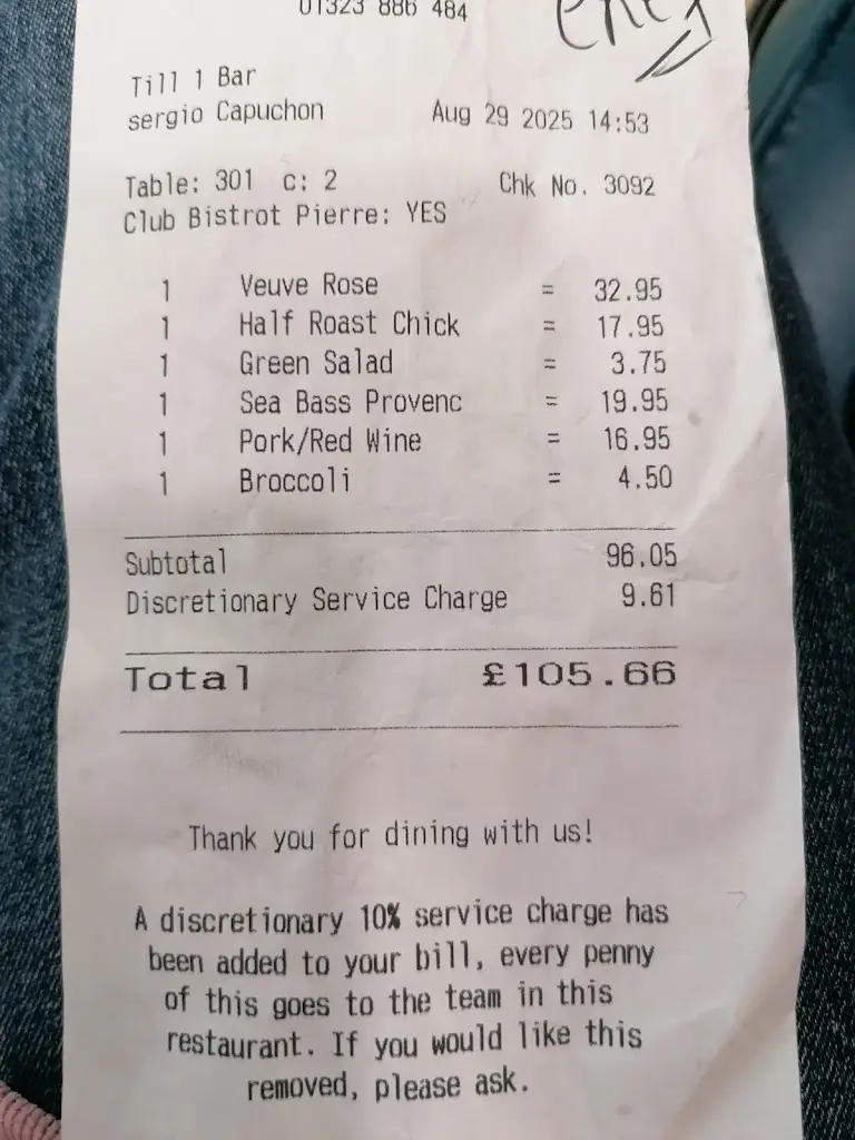 Deborah Tyson_Bistrot Pierre - Eastbourne_Eastbourne_recensione