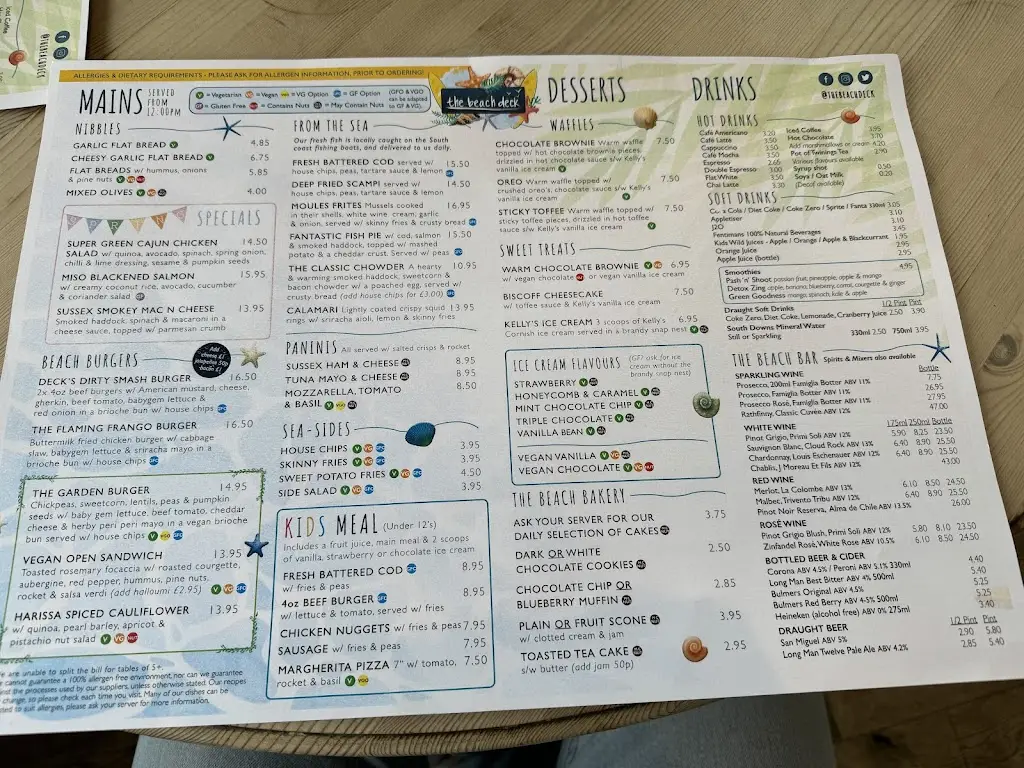 Menu_The Beach Deck_Eastbourne_image_4