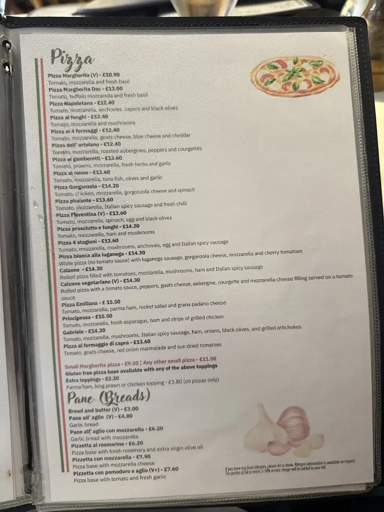Menu_Pomodoro e Mozzarella_Eastbourne_image_4
