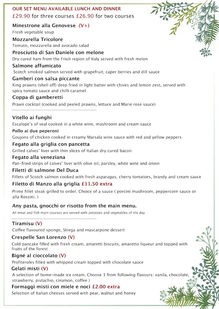 Menu_La Locanda Del Duca_Eastbourne_image_4