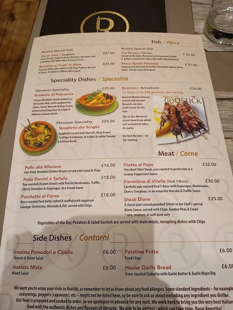 Menu_Rostick Restaurant.._Eastbourne_image_2
