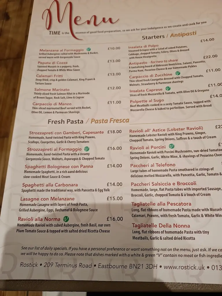 Menu_Rostick Restaurant.._Eastbourne_image_3