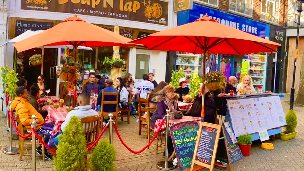 Soup N Tap / Soup Shack restaurant in Eastbourne