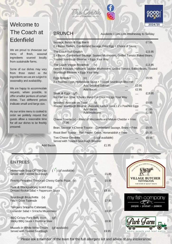 Menu_The Coach at Edenfield_Edenfield_image_1
