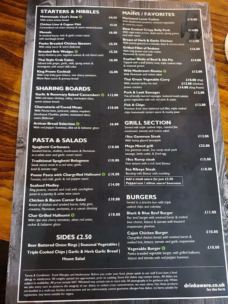 Menu_Lamb Inn_Edgmond_immagine_1