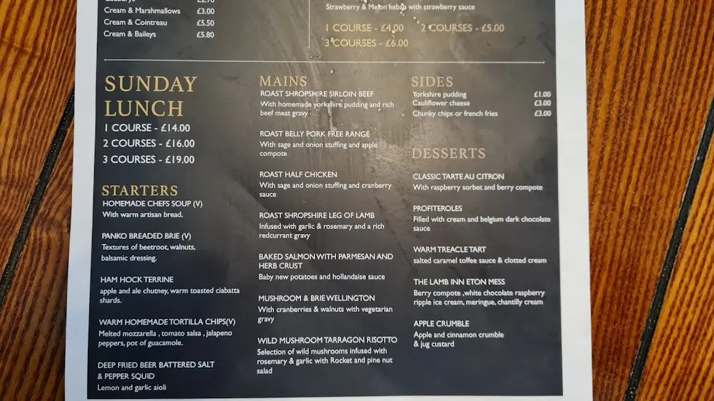Menu_Lamb Inn_Edgmond_immagine_2