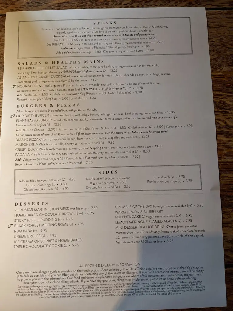 Menu_Mossbrook Sheffield_Eckington_image_1