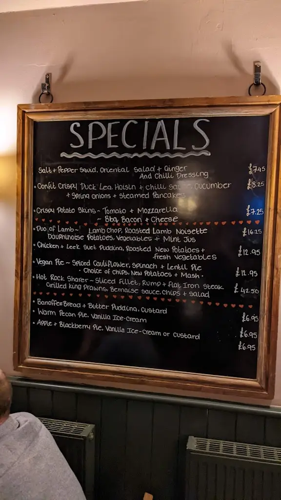 Menu_The Bell_Eckington_image_4