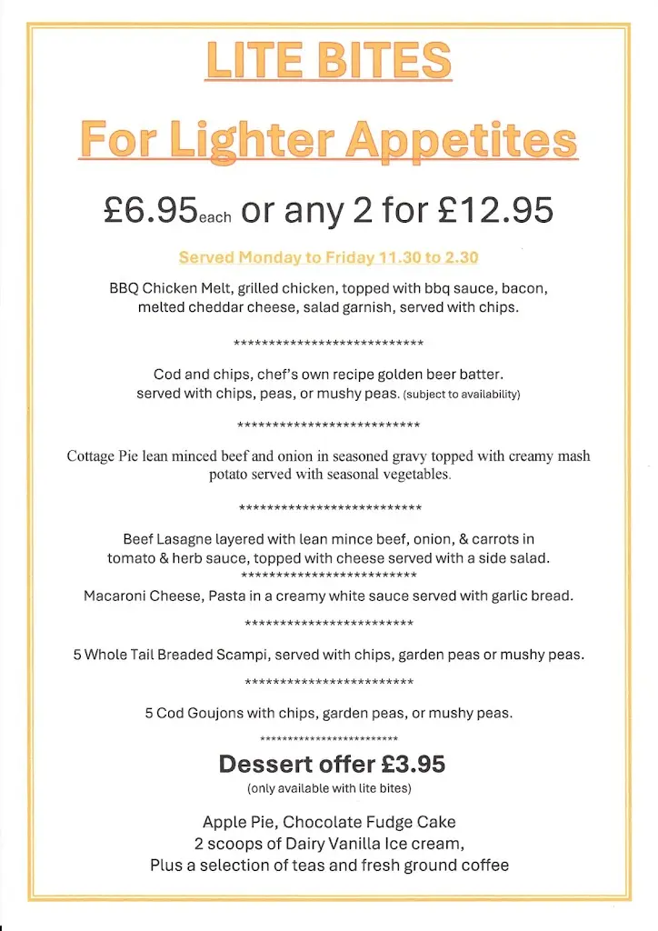 Menu_The Bull Dereham_East Dereham_image_3