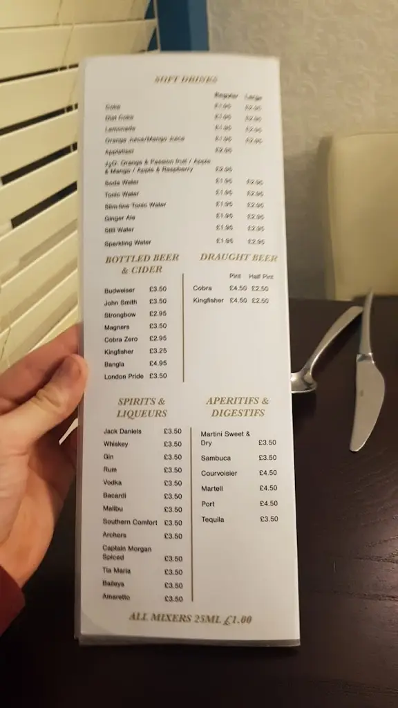 Menu_Rani's Indian Dining_East Dereham_immagine_2