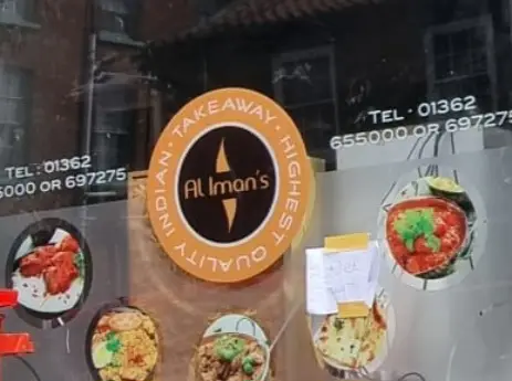 Menu_Al Iman's Indian Grill_East Dereham_image_9