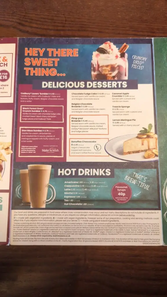 Menu_The Three Horse Shoes_Auckley_image_3